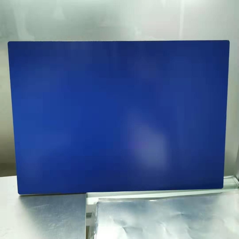 Blue Coating 3mm Aluminum Composite Material Panels , Alu Composite Panel House Renovation