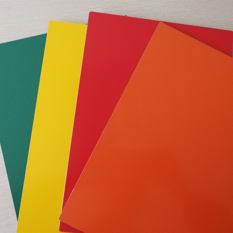 Color Coated Fireproof Aluminum Composite Panel Width 1500mm Max Outer Wall